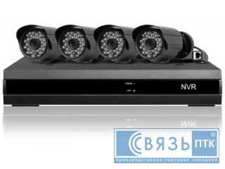Комплект IP-видеонаблюдения Concord AE-V401R